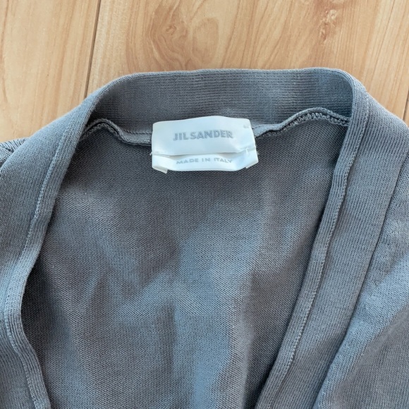 New Jil Sander 100% cotton cardigan - Picture 3 of 4